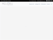Tablet Screenshot of mojuru.com